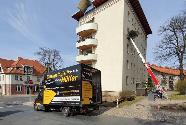 Möbellift schnell und einfach in Wittichenau